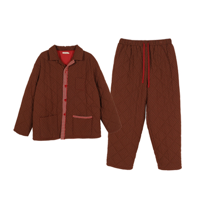 朵朵可可男冬季夹棉套装