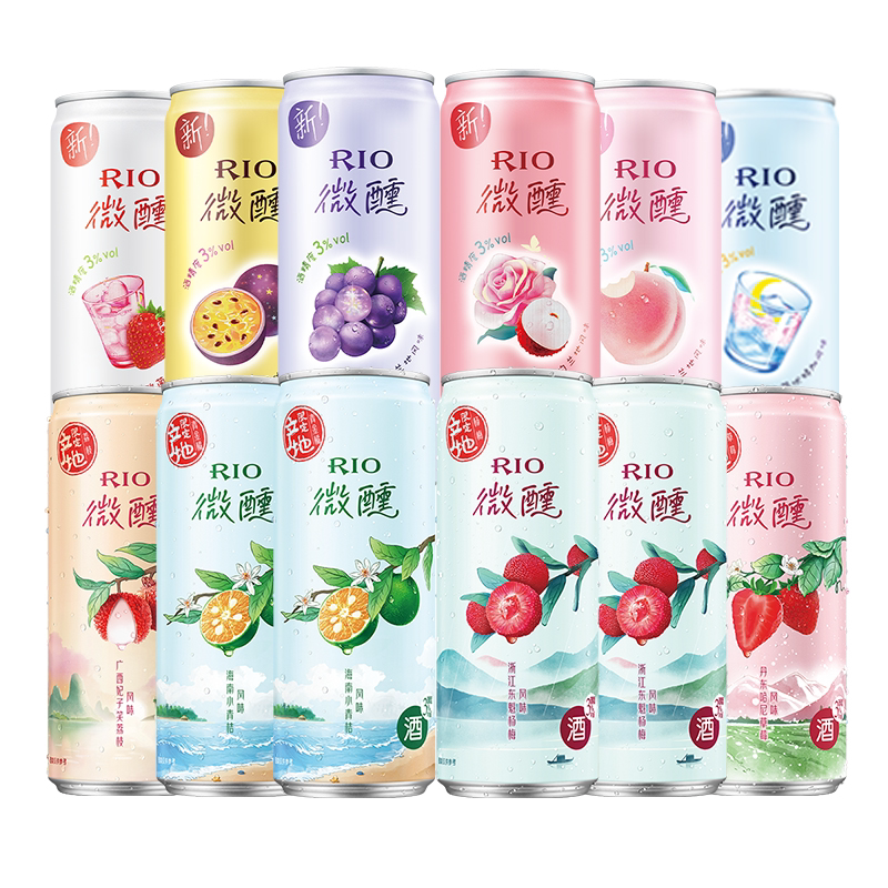RIO锐澳微醺鸡尾酒18罐赠2罐