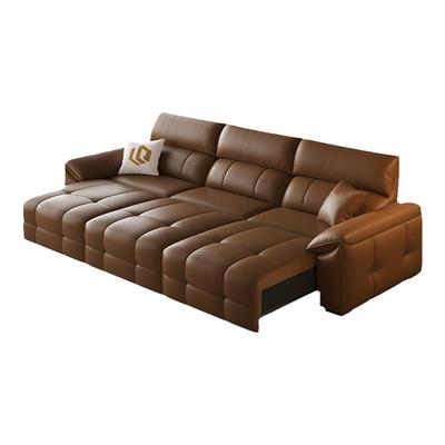 DDC电动沙发床真皮沙发