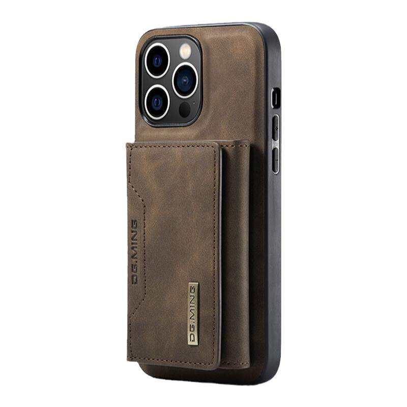 适用iphone15pro max手机壳17/16真皮全包苹果14plus奢华13mini磁吸保护套12商务11卡包XR