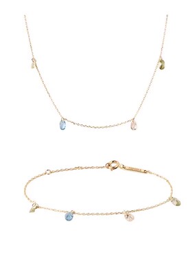 流苏项链纯银PDPAOLA女