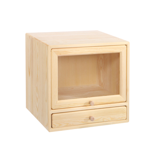 现代简约实木小书柜学生储物飘窗收纳柜自由组合落地多功能文件柜