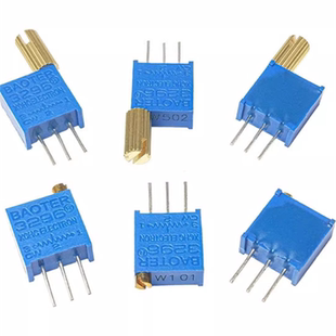 3296W 103 10K顶调 多圈 可调 电位器50R1K2K5K20K50K100K500K1M