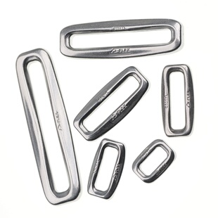 多耐福DURAFLEX金属扣具 铝合金简约方环 SIMPLX ALULA Loop 方扣