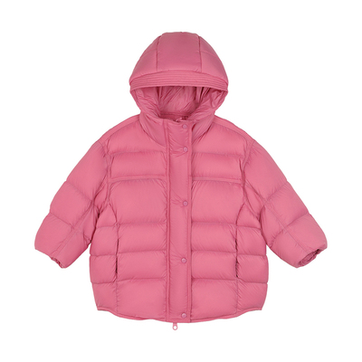 小O宝Okids童装女宝羽绒服中长款