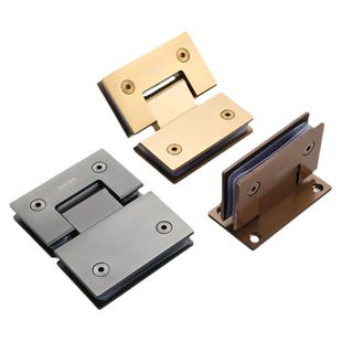 304不锈钢浴室合页90度浴室淋浴房合页玻璃门夹铰链180度折页平开