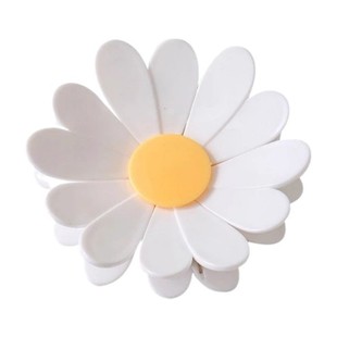 磁吸小雏菊封口夹零食密封夹个性花瓣创意立体式冰箱贴食品袋夹子