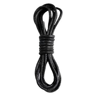 皮鞋鞋带男女款细打蜡商务马丁靴英伦休闲长短靴圆形鞋带绳