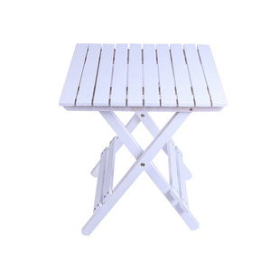 实木折叠桌简易家用小户型折叠小方桌便携式户外小餐桌迷你小茶几