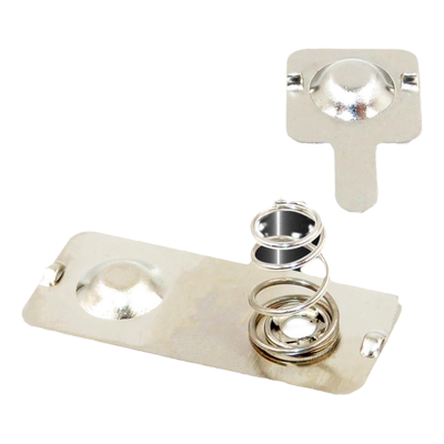 弹簧片金属七号遥控电池盒