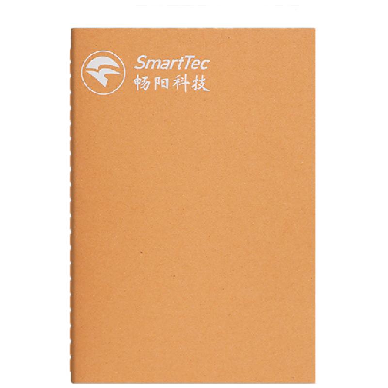 笔记本定制可印logo牛皮纸本子商务a5会议记录本牛皮B5软抄本学生公司办公用品订缝线本记事本车线本订制