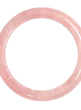 美国水蜜桃粉水晶手镯