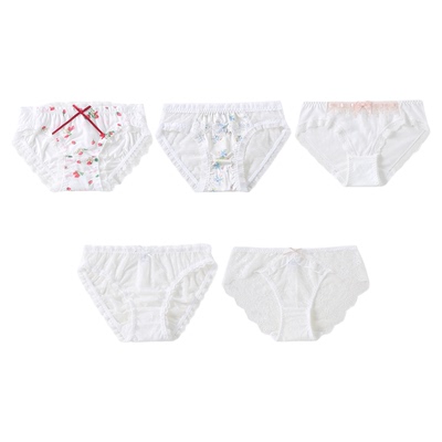HONEYGIRL秋季白色系列少女内裤