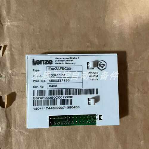 议价E82ZAFSC100  德国伦茨IO模块质保顺丰库存现货议价