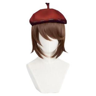 ND家】画家 艾格瓦尔登 原皮棕发色 第五人格 cos假发