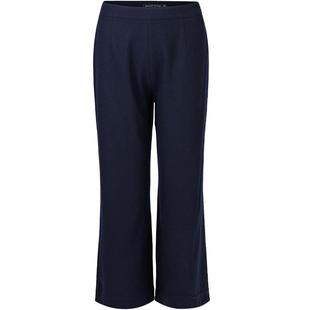 名师路羊毛呢阔腿裤子女新款秋冬款中腰九分裤休闲裤洋气宽松通勤