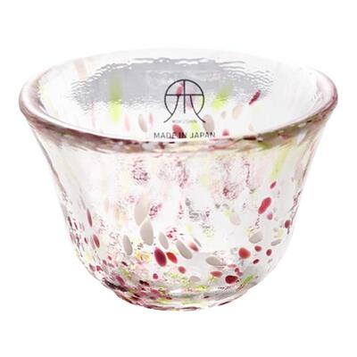 日本MOKUSHIN彩色玻璃清酒杯