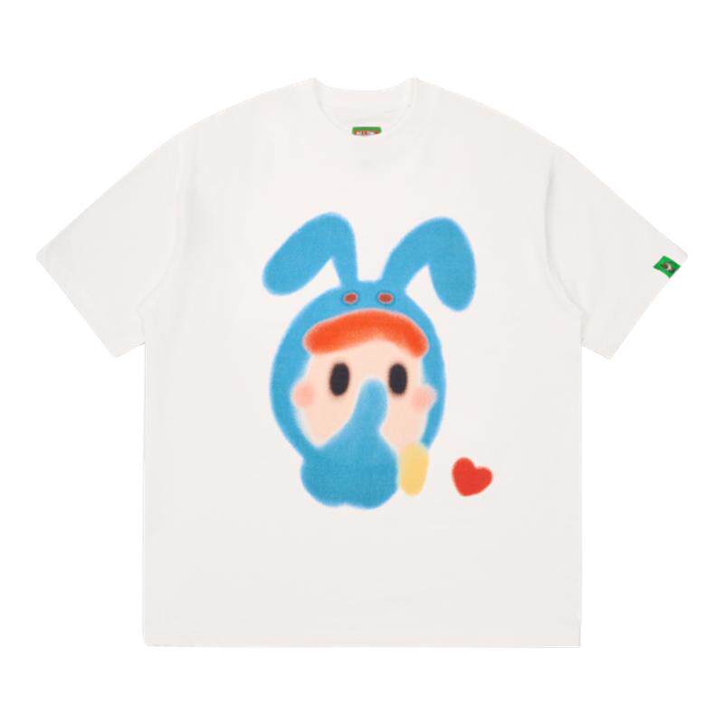 Melting Sadness【春季新品】25SS karoro悄悄话短袖T恤男女上衣