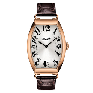 Tissot 天梭波尔图女表石英酒桶形手表复古刘亦菲同款