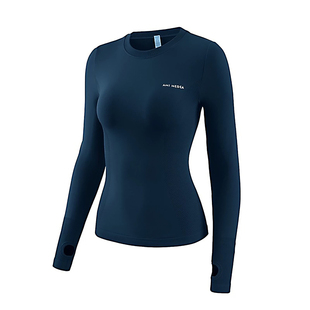 超显瘦健身t恤女速干健身服女瑜伽速干上衣女运动上衣健身长袖T恤