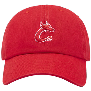 Mizuno美津浓秋季新款国棒元素龙型刺绣图案纯棉透气舒适运动帽