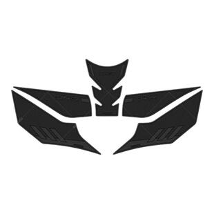 适用春风675SR-R车身改装配件油箱贴橡胶贴鱼骨防刮防滑耐磨贴膜