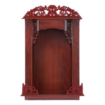 壁挂式佛龛财神爷神龛新中式供台