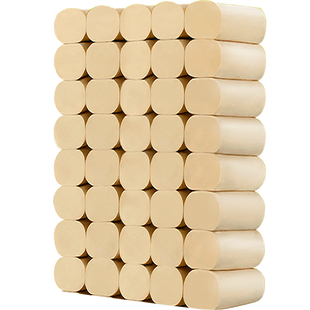 本色卫生纸巾整箱10斤家用无芯卷纸家庭装厕纸抽卷筒纸实惠大卷