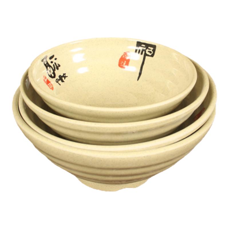 A5密胺碗餐饮商用耐摔碗五福面碗