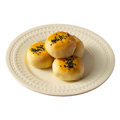 潮伯伯流心爆浆蛋黄酥雪媚娘糕点