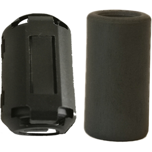 磁环抗干扰器磁通磁芯屏蔽器 高频滤波磁环消磁滤波消磁环卡扣式