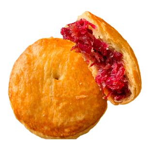 云尚吉庆玫瑰鲜花饼云南特产手工现烤现做玫瑰饼零食传统糕点