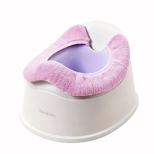 Taoqibaby淘气宝贝儿童马桶坐垫冬棉垫绒垫暖垫宝宝坐便器保暖垫