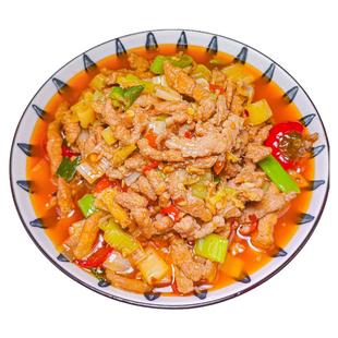 重庆鱼香肉丝菜肴川菜预制肉丝晚餐真空袋装美食350g非油炸家常菜