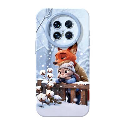 疯狂动物城适用华为mate80pro手机壳mate70的新款60朱迪尼克冬日保护套mete50全包防摔mata40高级感十mate70