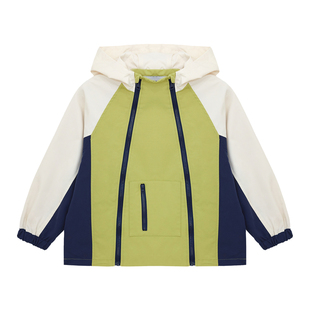 派町童装男童外套2026春季新款儿童轻户外软壳冲锋衣大童山系上衣