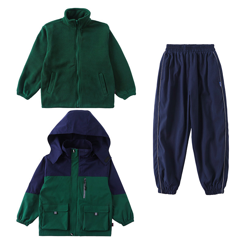 班服小学生校服套装春秋季一年级儿童幼儿园园服新款冲锋衣七件套