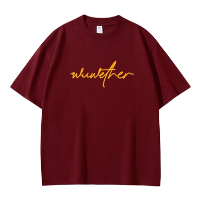 WUWETHER原创设计短袖T恤男夏季