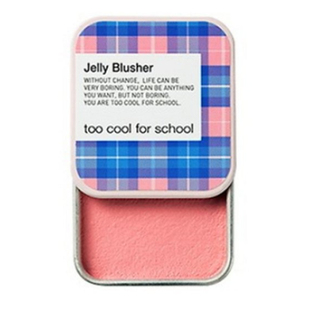 韩国too cool for school果冻腮红膏小铁盒裸妆草莓土豆泥胭脂