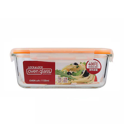 扣耐热玻璃饭盒微波保鲜盒