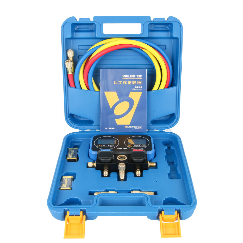 飞越VMG-2-R410A-B双表阀空调加液表冷媒表组 R410AR22R134加氟表