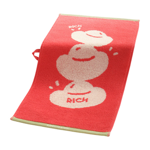 金号毛巾童巾纯棉全无捻纱A类卡通柔软吸水洗脸洗澡擦手洁面巾