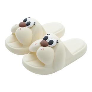 2025新款拖鞋女款夏季室内家居可爱凉拖鞋卡通家用外穿厚底踩屎感
