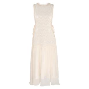 韩语琳 白月光气质长裙女2025春季新款轻奢高级感收腰显瘦连衣裙