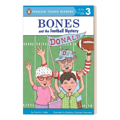 英文原版 Bones And The Football Mystery  Level 3 博恩斯与足球之谜 企鹅青少分级阅读3级 英文版 进口英语原版书籍