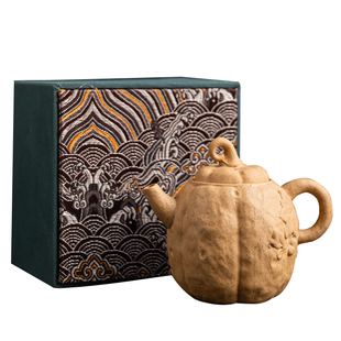 陶迷黄色段泥茶壶手工紫砂西施壶可养紫泥茶具礼盒装三才盖碗杯子