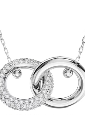 Swarovski/施华洛世奇Dextera系列环形相扣百搭项链
