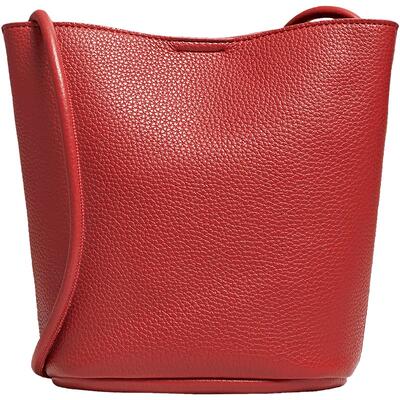 百思图通勤百搭水桶包女