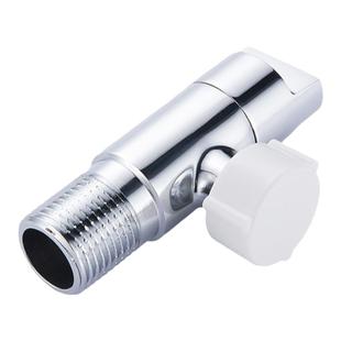 潜水艇迷你角阀特短全铜冷热水三角阀家用马桶水龙头4分阀门开关