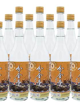 分金亭500ML12瓶装50度纯粮酒